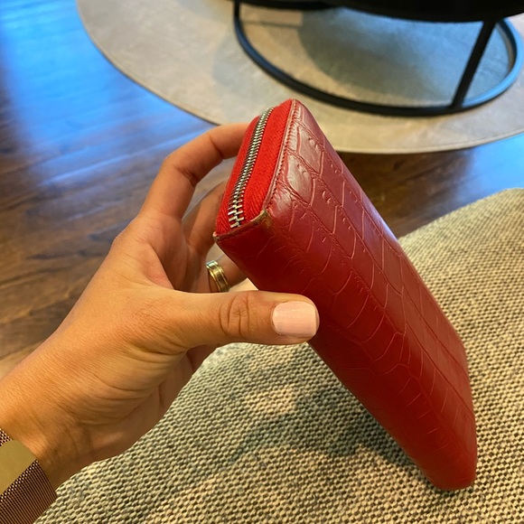 Saint Laurent red wallet - SOLD - Picture 3 of 11